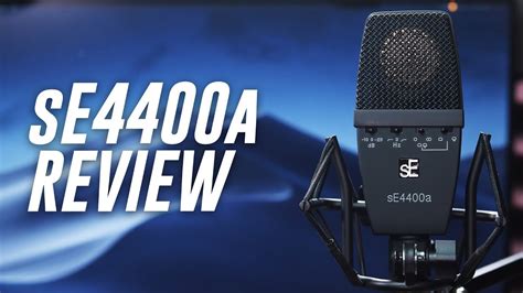 se electronics sea condenser mic review test youtube