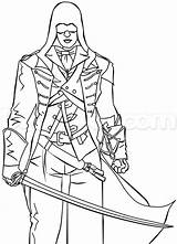 Creed Coloring Assassin Pages Arno Dorian Unity Victor Draw Step Amazing Open Drawing Davemelillo Coloriage Pinnwand Auswählen Dragoart sketch template
