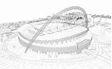 Stadium Wembley London 3d Model Cgtrader Obj Fbx 3ds C4d Architectural sketch template