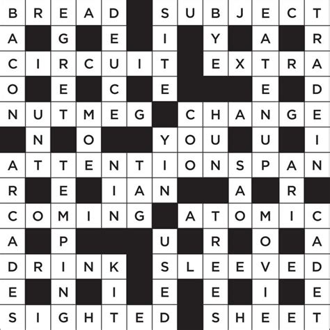 printable crossword puzzles  answers readers digest