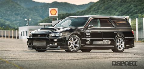 mixed  matched hp nissan stagea dsport magazine