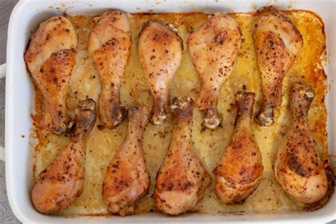 baked chicken legs momsdish
