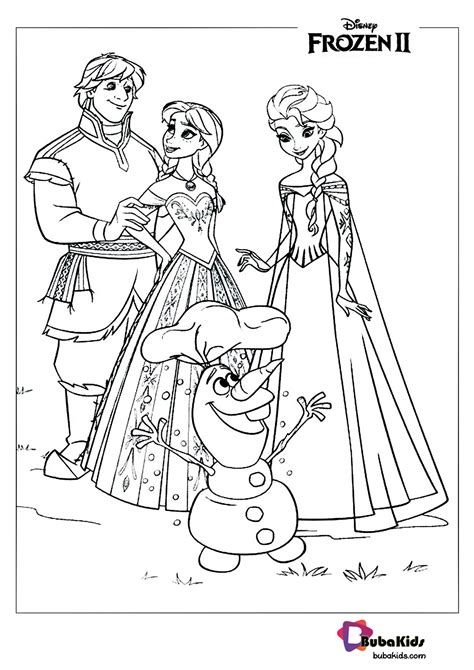 princess disney frozen  coloring page bubakidscom
