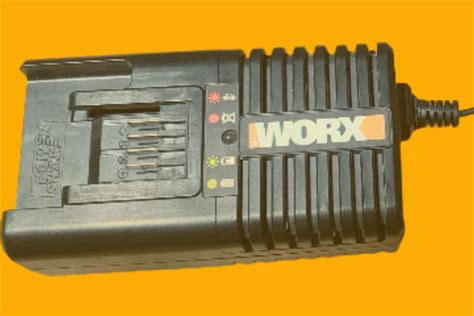 worx battery charger flashing red green  light portablepowerguides