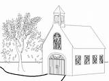 Toamna Colorat Biserica Planse Plansa Copii Pentru sketch template