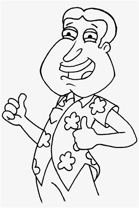 coloring pages  family guy characters  drawings family guy