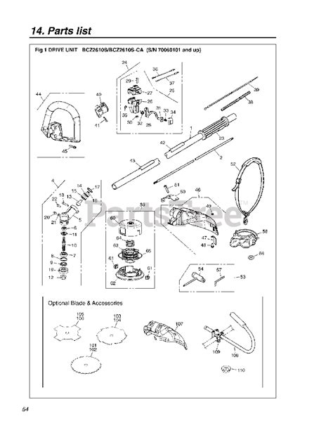 redmax bcz   redmax brushcutter sn   drive parts lookup  diagrams