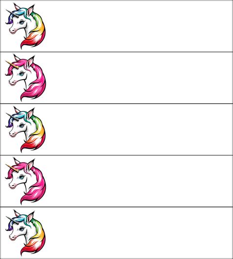 unicorns  labels