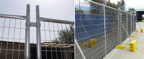 Safety Construction Temporary Fencing For Sites