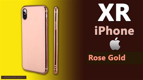 iphone xr rose gold youtube