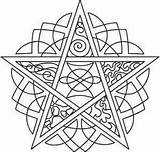 Coloring Pages Pentagram Pagan Result Embroidery Wiccan Getcolorings Getdrawings Designs Urbanthreads sketch template