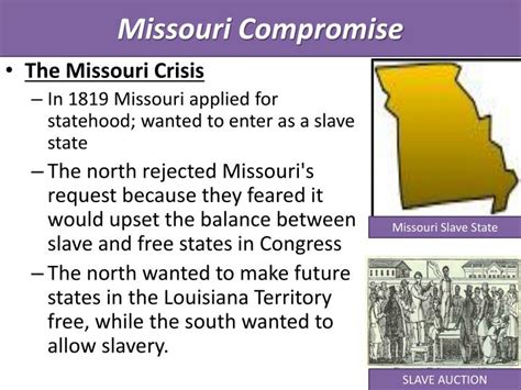 missouri compromise powerpoint    id