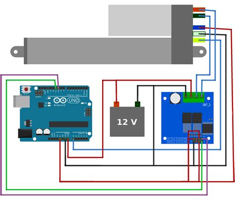 potentiometer feedback linearer aktuator firgelli