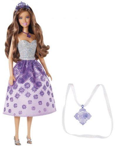 barbie princess teresa doll and t for girl necklace