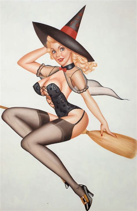 1000 images about halloween pin up witches on pinterest sexy witch witches and vintage halloween