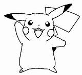 Pikachu Pages Pokemon Coloring sketch template