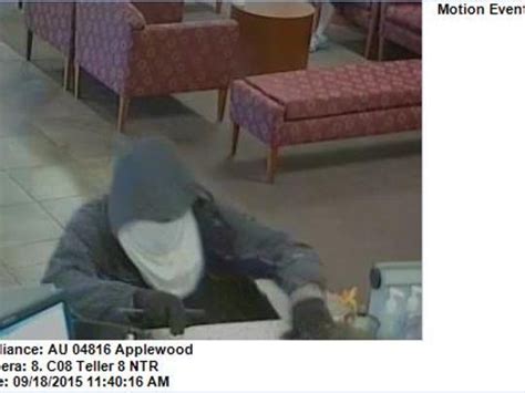 A Security Camera Image From Friday S Bank Robbery