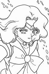 Neptune Sailor Moon Coloring Pages Drawing Tsuki Matsuri Choose Board Drawings Book Getdrawings Resource Again sketch template