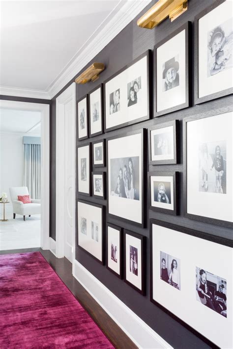 family photo gallery wall hgtv