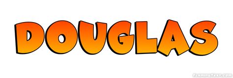 douglas logo   design tool  flaming text