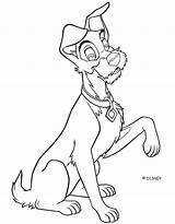 Coloring Pages Horse Disney Dog sketch template