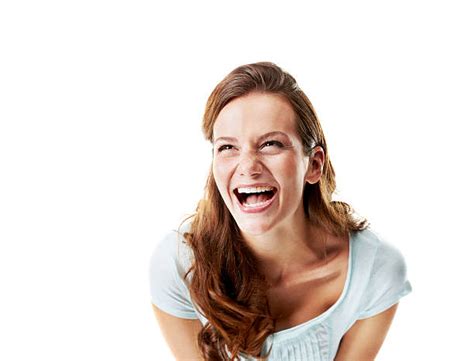 woman laughing