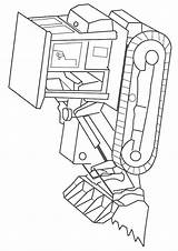 Construction Coloring Pages Worker Equipment Vehicle Getcolorings Getdrawings Drawing sketch template
