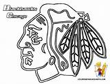 Chicago Pages Coloring Blackhawks Getcolorings Printable sketch template