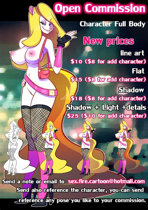 Open Commission New Prices By Sexfire Hentai Foundry
