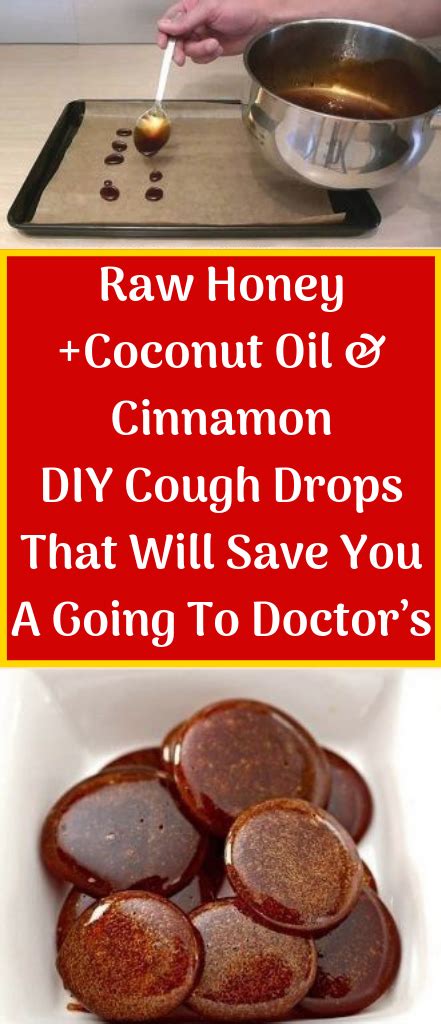 Raw Honey Coconut Oil And Cinnamon Diy Cough Drops That Will Save You A
