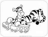 Tigger Disneyclips sketch template