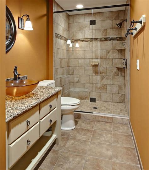 small bathrooms  shine home remodeling