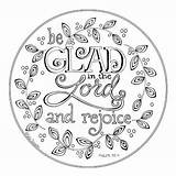 Glad Roundup Song Karla Verses Korner Scripture Scriptures Psalms Always Designlooter sketch template