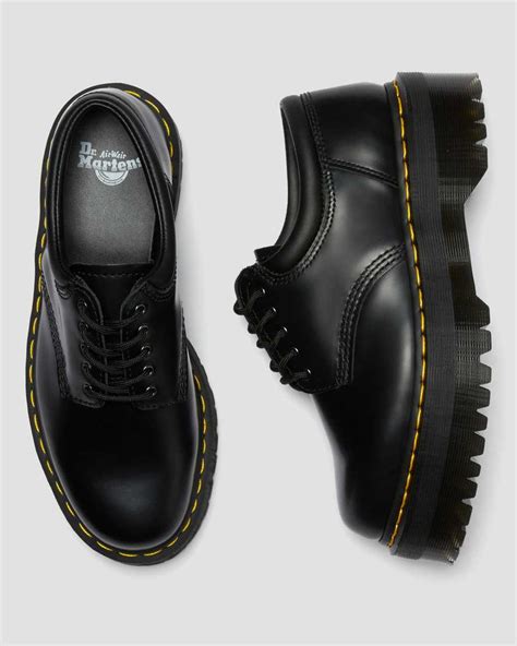 leather platform casual shoes dr martens official