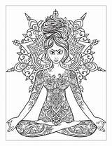 Mandala Mandalas Ausmalen Poses Chakras Meditative Coloriage Lire sketch template