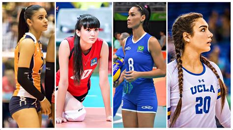 top 10 most beautiful volleyball players 2018 hd youtube