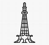 Pakistan Minar Drawing Clipart Clipartkey sketch template