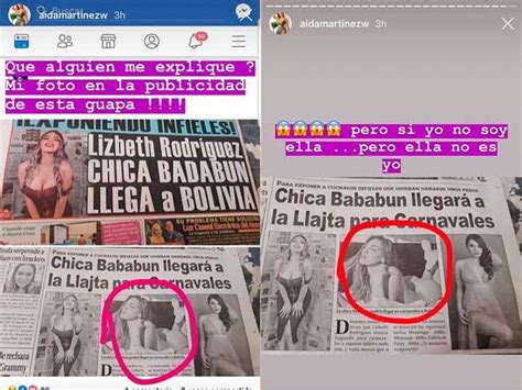 instagram chica badabun fue confundida por aída martínez en bolivia fotos