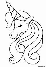 Coloriage Magique Licorne Princesse Beaute Unicorns Sheets Coloringonly Winged Heads Coloring4free sketch template