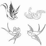 Tattoo Swallow Outline Bird Printable Designs Tattoos Stencils Drawing Stencil Meaning Birds Gorgeous Lovely Flower Beautiful Tattoomagz Tattooideascentral Library Stunning sketch template
