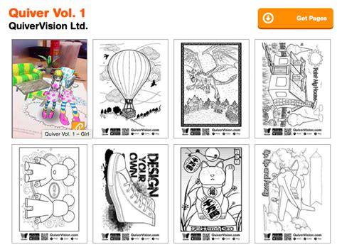quivervision quiver coloring pages thekidsworksheet
