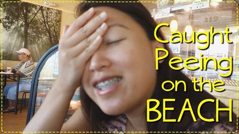 [vlog 81] Caught Peeing On The Beach Youtube