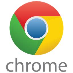 google chrome icon   flat style
