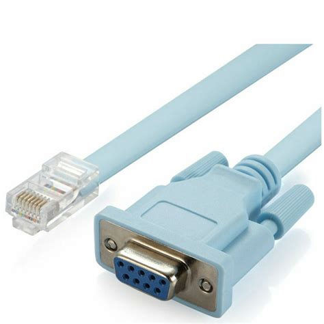 db pin rs serial  rj cat ethernet adapter lan console cable ciscorouter ebay