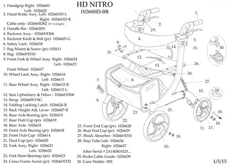 nitro heavy duty aluminum euro style walker rollator
