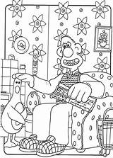 Gromit Wallace Coloring Pages Cartoon Color Printable Character Sheets Kids Worksheets Characters Sheet Book Posted Print sketch template