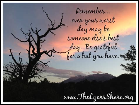 be grateful for your worst day the lyons share wellness