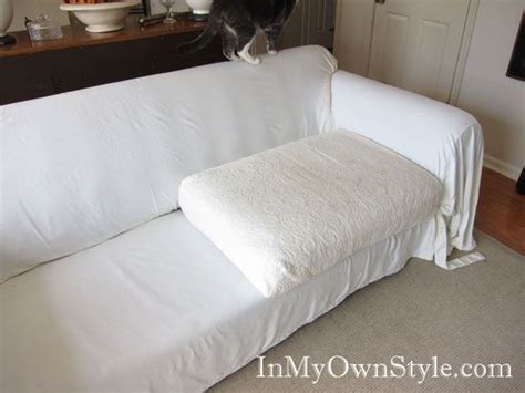 pin  diy couch cover