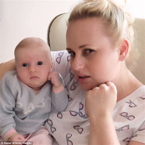 rebel wilson shows off her new born niece sovereign in new instagram