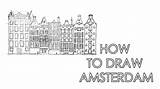 Amsterdam sketch template